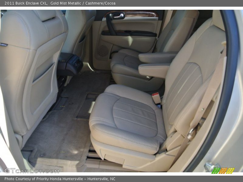 Gold Mist Metallic / Cashmere/Cocoa 2011 Buick Enclave CXL