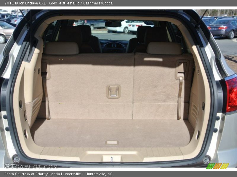 Gold Mist Metallic / Cashmere/Cocoa 2011 Buick Enclave CXL