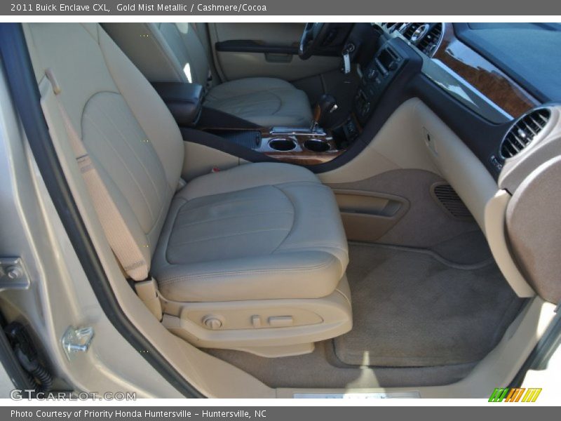 Gold Mist Metallic / Cashmere/Cocoa 2011 Buick Enclave CXL