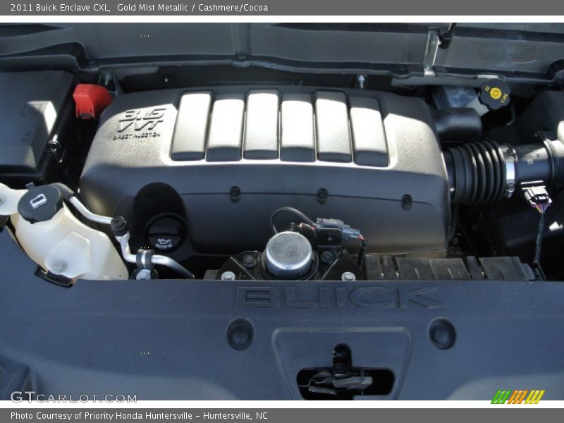 Gold Mist Metallic / Cashmere/Cocoa 2011 Buick Enclave CXL