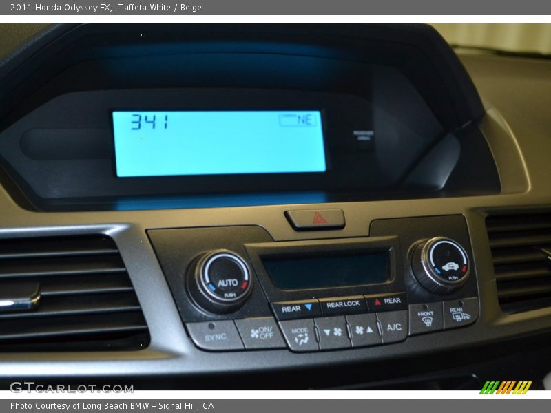 Taffeta White / Beige 2011 Honda Odyssey EX