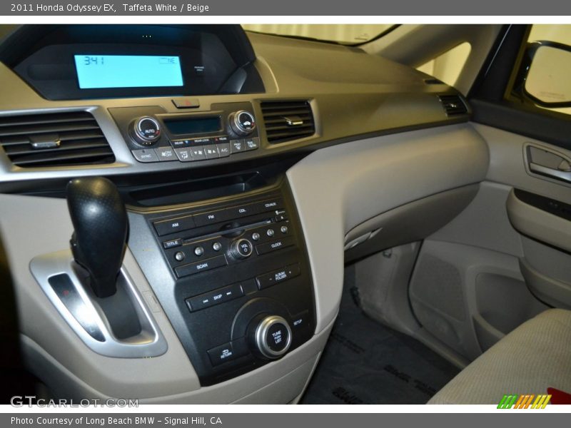 Taffeta White / Beige 2011 Honda Odyssey EX