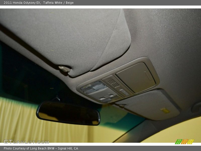 Taffeta White / Beige 2011 Honda Odyssey EX