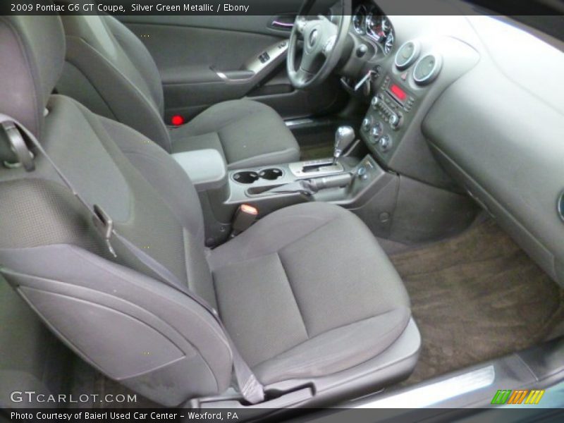Front Seat of 2009 G6 GT Coupe