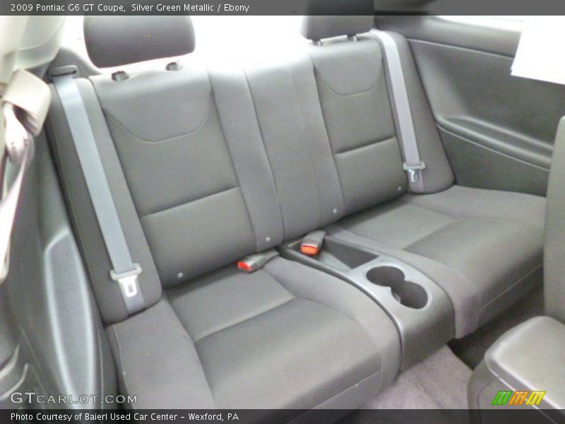Rear Seat of 2009 G6 GT Coupe