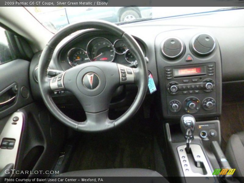 Dashboard of 2009 G6 GT Coupe