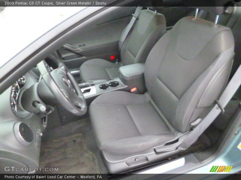 Front Seat of 2009 G6 GT Coupe