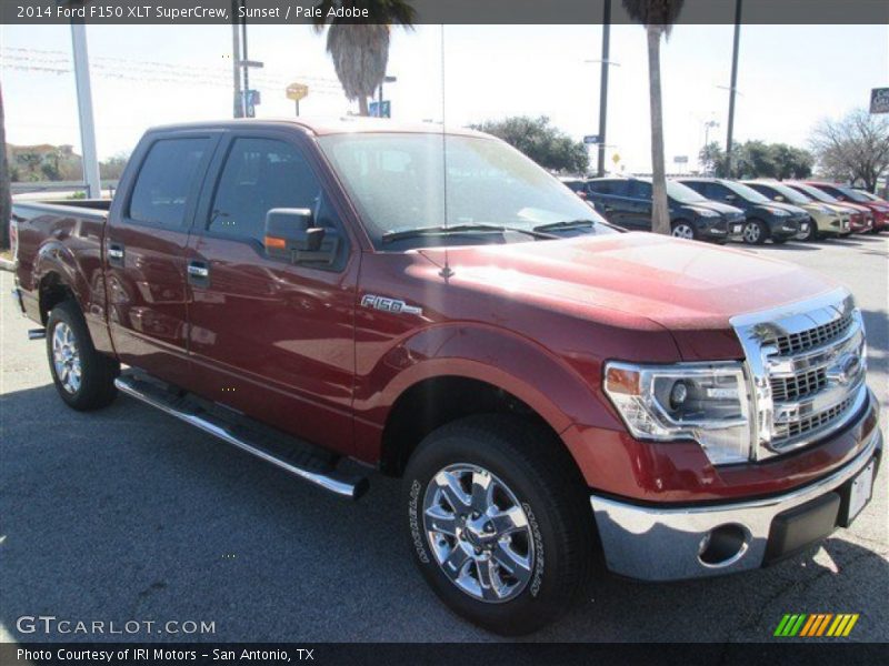 Sunset / Pale Adobe 2014 Ford F150 XLT SuperCrew