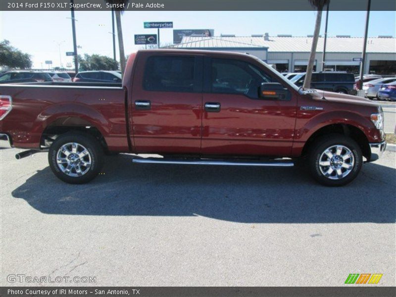 Sunset / Pale Adobe 2014 Ford F150 XLT SuperCrew