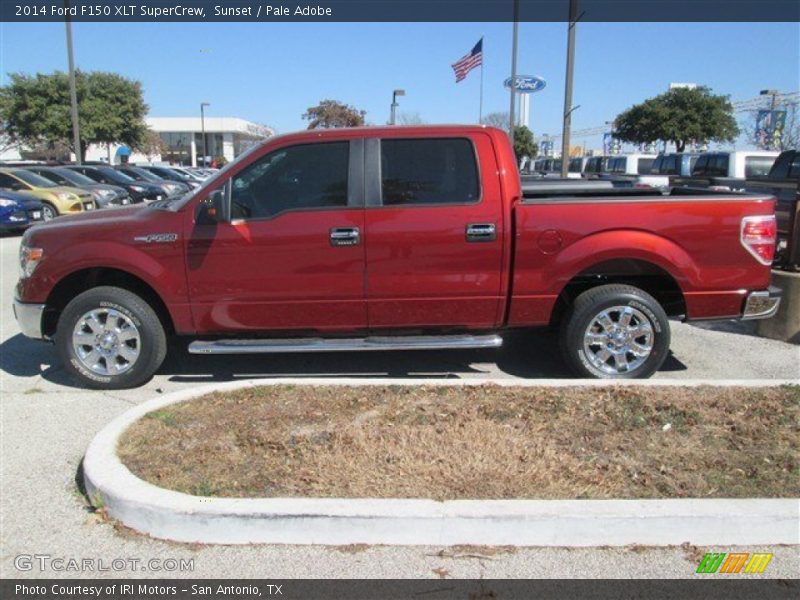 Sunset / Pale Adobe 2014 Ford F150 XLT SuperCrew