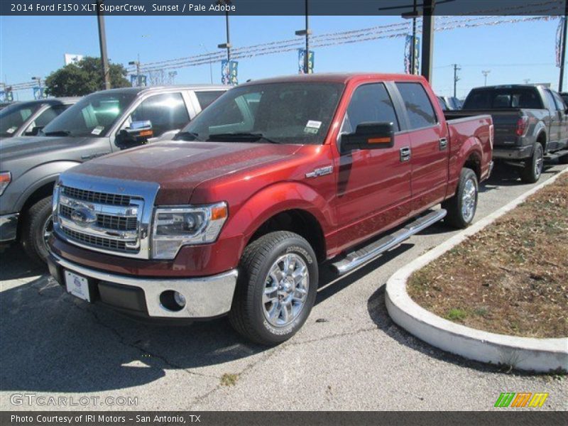 Sunset / Pale Adobe 2014 Ford F150 XLT SuperCrew