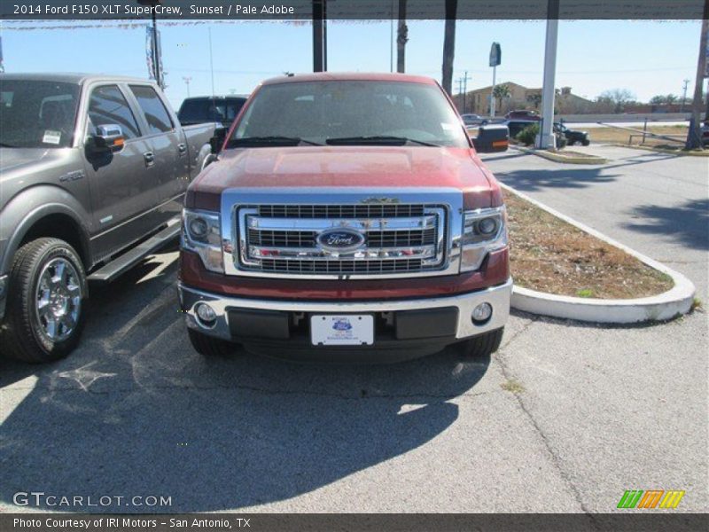 Sunset / Pale Adobe 2014 Ford F150 XLT SuperCrew