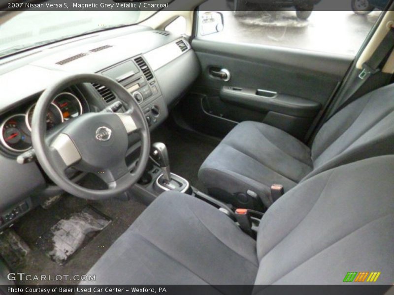 Magnetic Grey Metallic / Charcoal 2007 Nissan Versa S