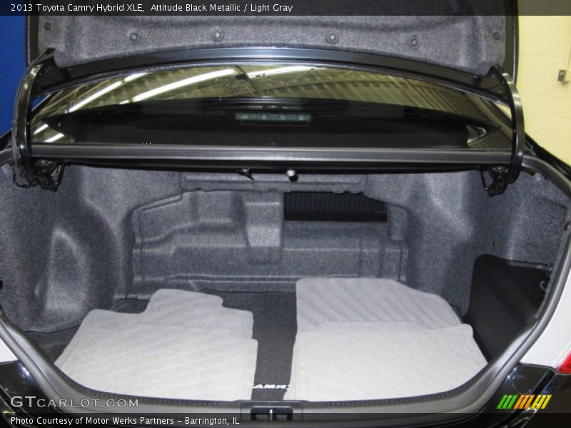 Attitude Black Metallic / Light Gray 2013 Toyota Camry Hybrid XLE