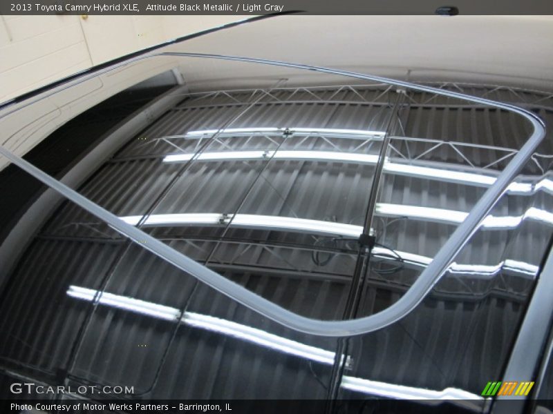 Attitude Black Metallic / Light Gray 2013 Toyota Camry Hybrid XLE