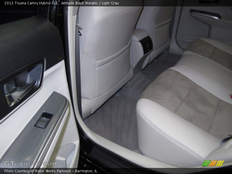 Attitude Black Metallic / Light Gray 2013 Toyota Camry Hybrid XLE