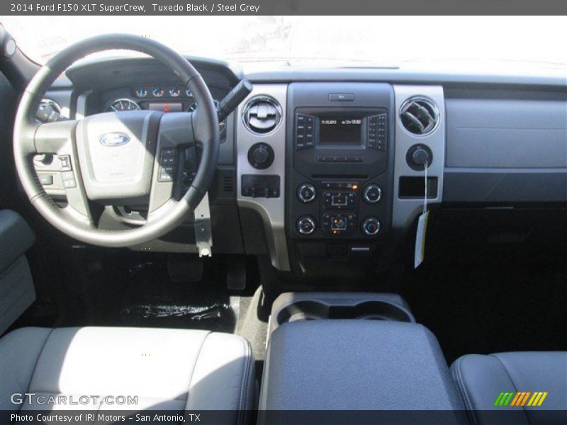 Tuxedo Black / Steel Grey 2014 Ford F150 XLT SuperCrew