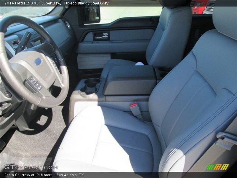 Tuxedo Black / Steel Grey 2014 Ford F150 XLT SuperCrew