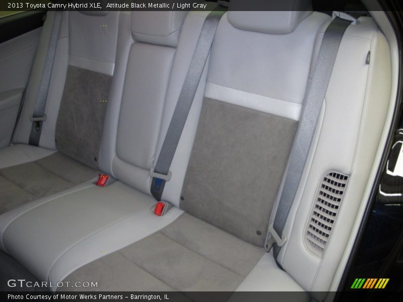 Attitude Black Metallic / Light Gray 2013 Toyota Camry Hybrid XLE
