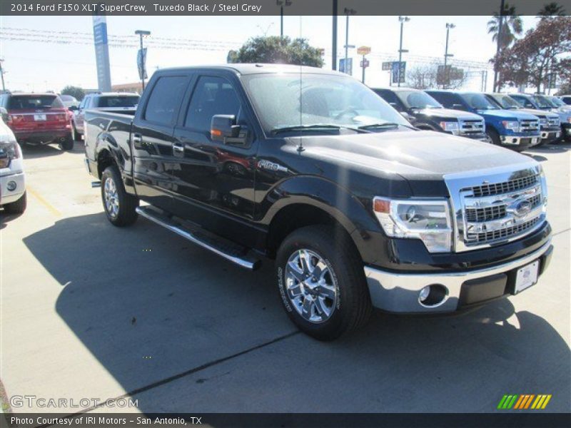 Tuxedo Black / Steel Grey 2014 Ford F150 XLT SuperCrew