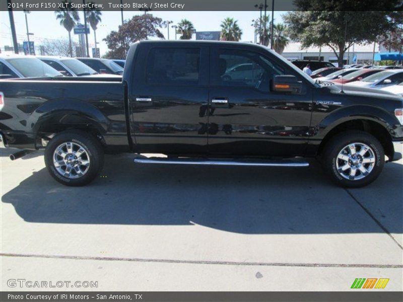 Tuxedo Black / Steel Grey 2014 Ford F150 XLT SuperCrew