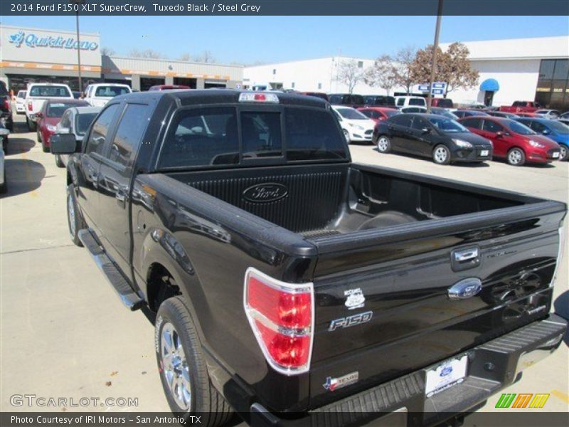 Tuxedo Black / Steel Grey 2014 Ford F150 XLT SuperCrew