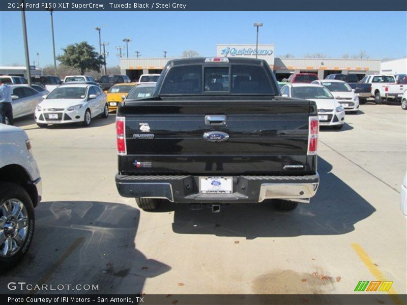Tuxedo Black / Steel Grey 2014 Ford F150 XLT SuperCrew