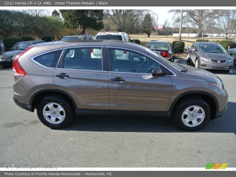 Urban Titanium Metallic / Black 2012 Honda CR-V LX 4WD