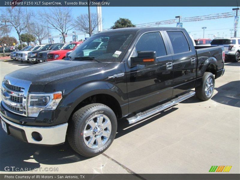 Tuxedo Black / Steel Grey 2014 Ford F150 XLT SuperCrew