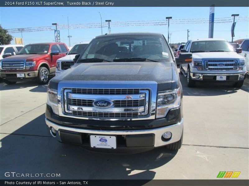 Tuxedo Black / Steel Grey 2014 Ford F150 XLT SuperCrew