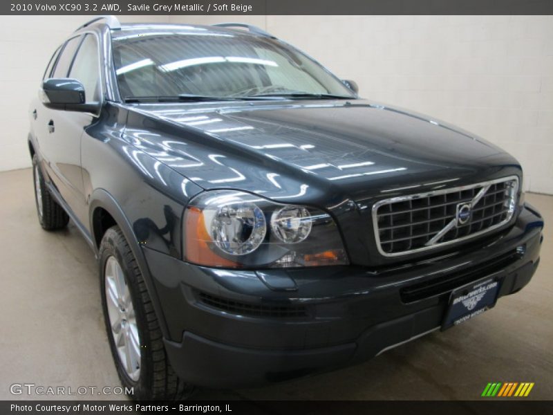 Savile Grey Metallic / Soft Beige 2010 Volvo XC90 3.2 AWD