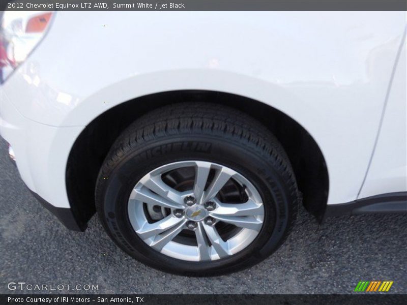Summit White / Jet Black 2012 Chevrolet Equinox LTZ AWD