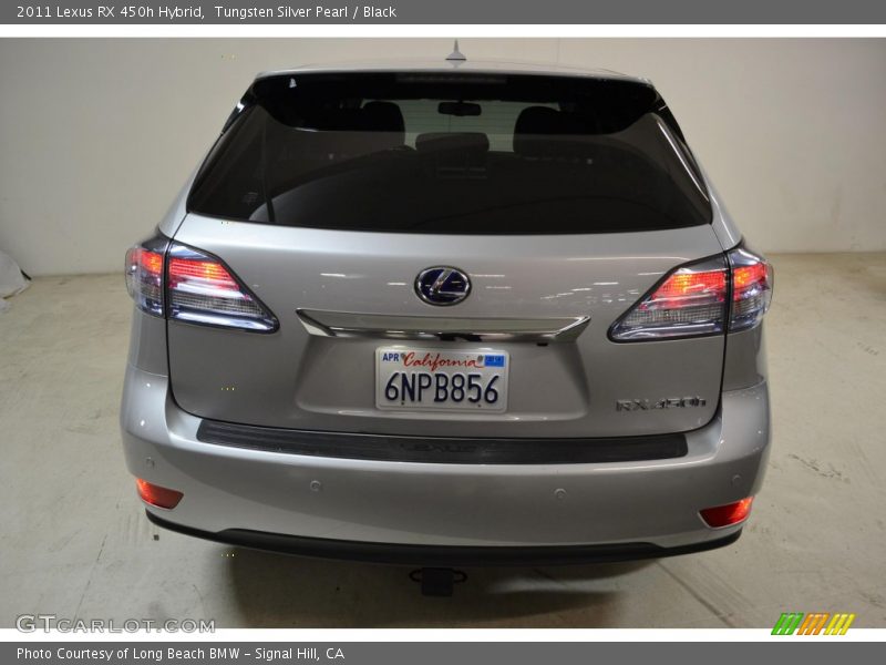 Tungsten Silver Pearl / Black 2011 Lexus RX 450h Hybrid