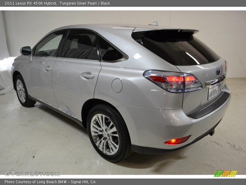Tungsten Silver Pearl / Black 2011 Lexus RX 450h Hybrid