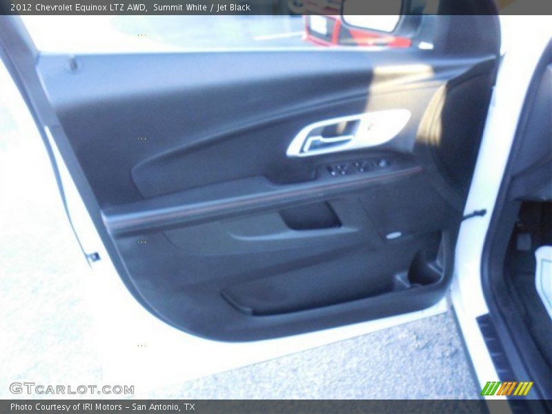 Summit White / Jet Black 2012 Chevrolet Equinox LTZ AWD