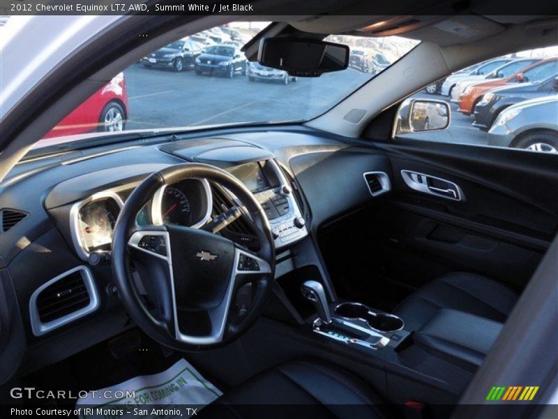Summit White / Jet Black 2012 Chevrolet Equinox LTZ AWD