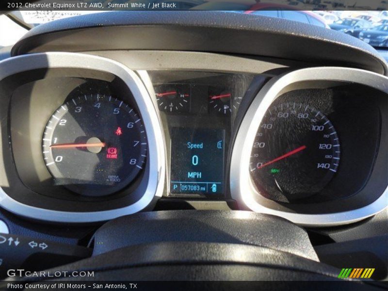 Summit White / Jet Black 2012 Chevrolet Equinox LTZ AWD