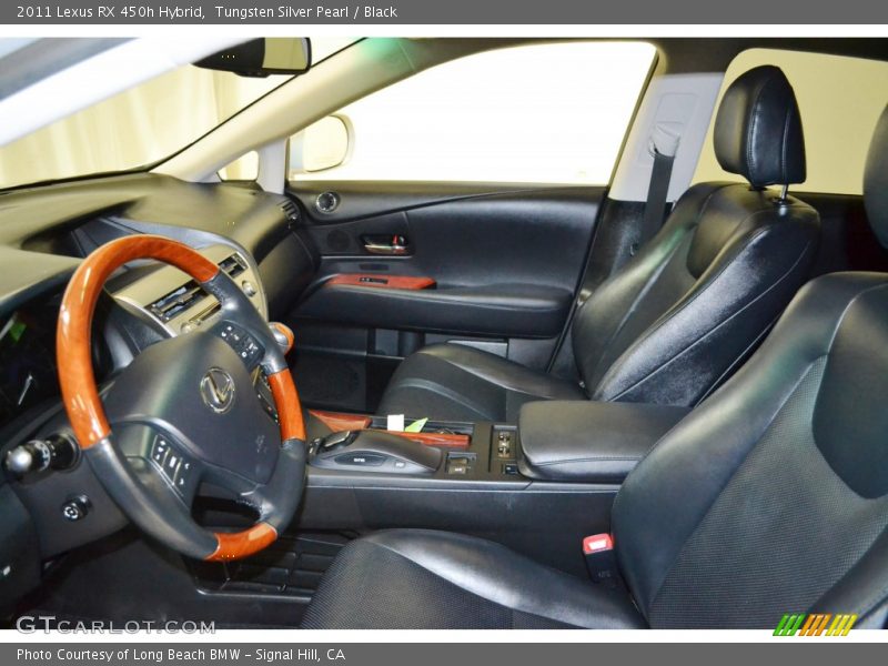 Front Seat of 2011 RX 450h Hybrid