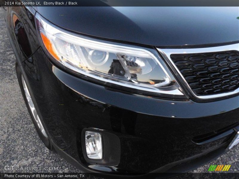 Ebony Black / Black 2014 Kia Sorento LX