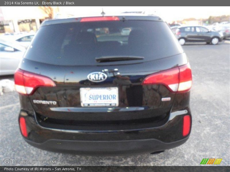 Ebony Black / Black 2014 Kia Sorento LX