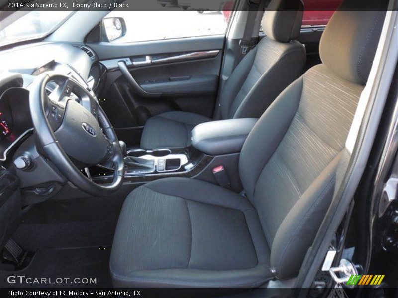 Ebony Black / Black 2014 Kia Sorento LX