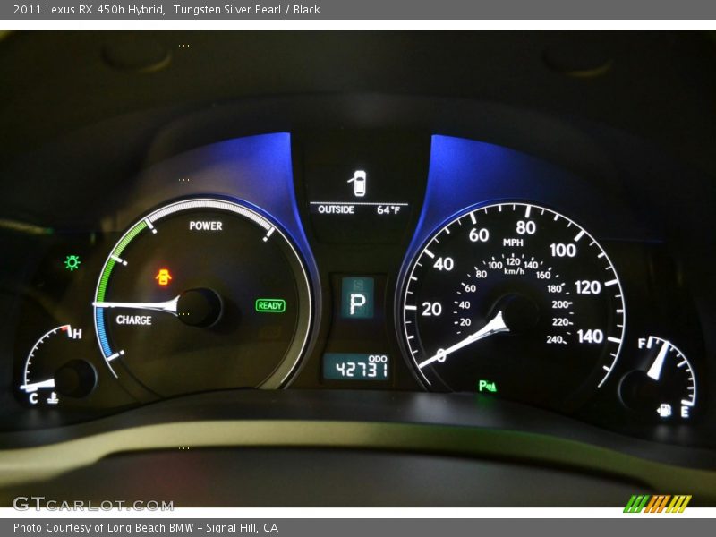  2011 RX 450h Hybrid 450h Hybrid Gauges