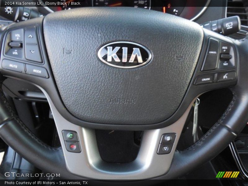 Ebony Black / Black 2014 Kia Sorento LX