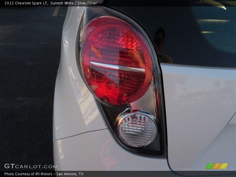Summit White / Silver/Silver 2013 Chevrolet Spark LT