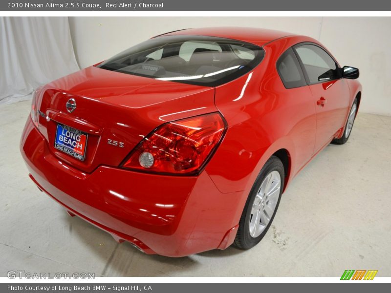 Red Alert / Charcoal 2010 Nissan Altima 2.5 S Coupe