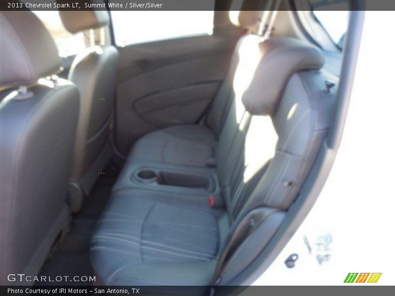 Summit White / Silver/Silver 2013 Chevrolet Spark LT