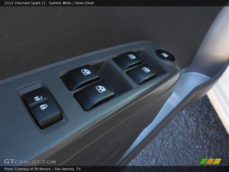 Summit White / Silver/Silver 2013 Chevrolet Spark LT