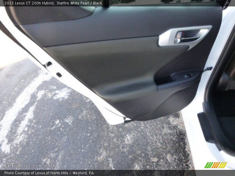 Starfire White Pearl / Black 2013 Lexus CT 200h Hybrid
