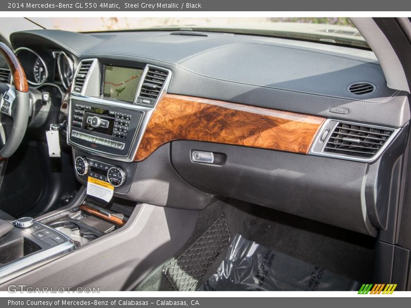Steel Grey Metallic / Black 2014 Mercedes-Benz GL 550 4Matic