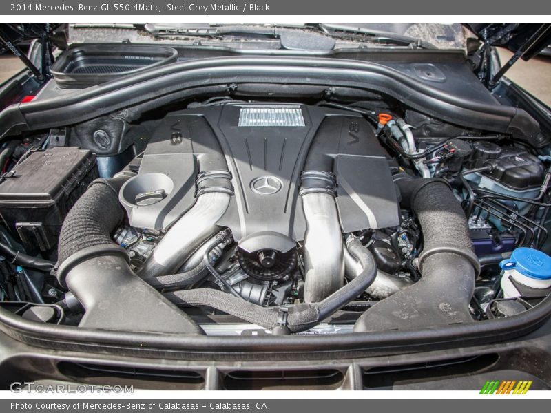  2014 GL 550 4Matic Engine - 4.6 Liter biturbo DI DOHC 32-Valve VVT V8